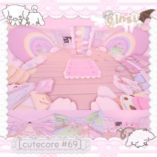 adopt me cutecore molang pastel grinding home