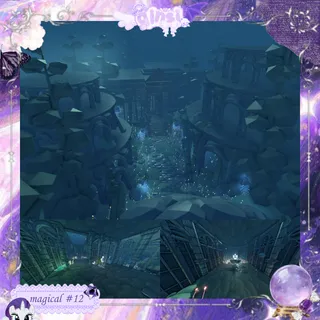 Bioluminescent Underwater Temple Magical Adopt Me Home House Build