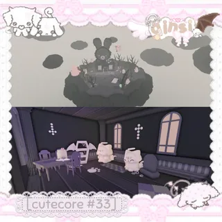 Spooky Cute Kawaii Cutecore Adopt Me Home House Build
