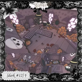 Halloween Witch Bear Dark Adopt Me Home House Build Pet Grind House