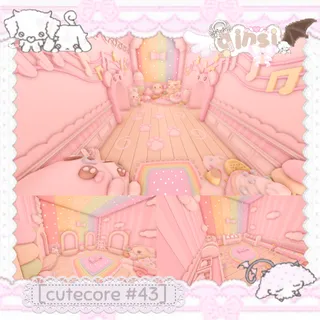 San-X Kawaii Cutecore Adopt Me Home House Build