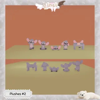 Stitch Pose Adopt Me Plushes Pack