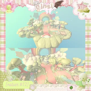 Dreamcore Floating Garden Nature Adopt Me Home House Build