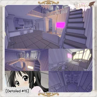 Lavender Classical Interior Detailed Adopt Me Home House Build Pet Grind House
