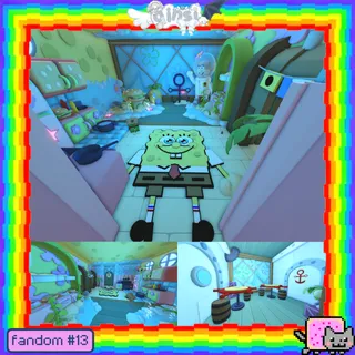 SpongeBob Fandom Adopt Me Home House Build