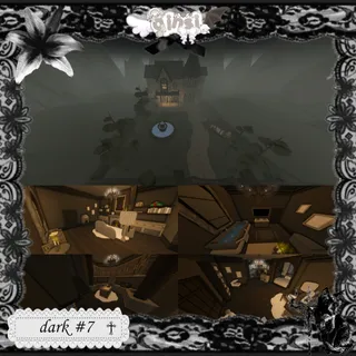 Foggy Victorian Mansion Dark Adopt Me Home House Build