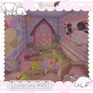 Pastel Barnyard Kawaii Cutecore Adopt Me Home House Build
