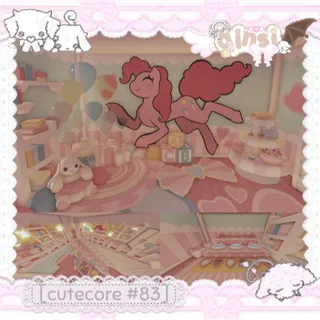 adopt me cutecore mlp pinkie pie grind house