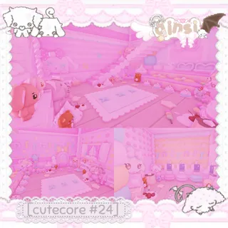 Sanrio San-X Kawaii Cutecore Adopt Me Home House Build Pet Grind House
