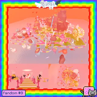Sanrio Amusement Park Island Fandom Adopt Me Home House Build