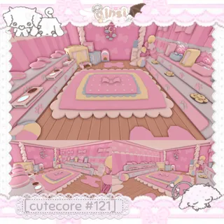 Pastel Kawaii Cutecore Adopt Me Home House Build Pet Grind House