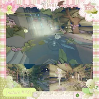 Swan Pond Grotto Nature Adopt Me Home House Build