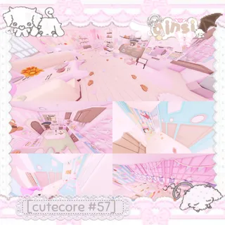 Bakery Cafe Compound Kawaii Cutecore Adopt Me Home House Build