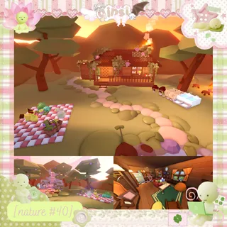 Vine Forest Cottage Nature Adopt Me Home House Build Pet Grind House