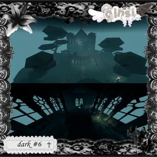 Foggy Gothic Cathedral Vine Nave Dark Adopt Me Home House Build