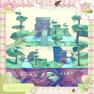 Island Retreat Nature Adopt Me Home House Build