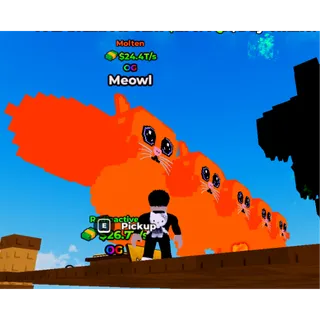 KICK A LUCKY BLOCK 5 MOLTEN MEOWL BUNDLE