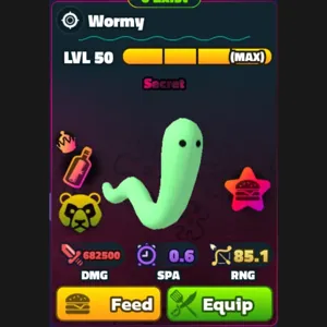 wormy Max lvl