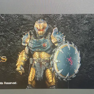 Doom Slayer Onyx Skin