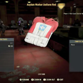 Red Asylum Dress