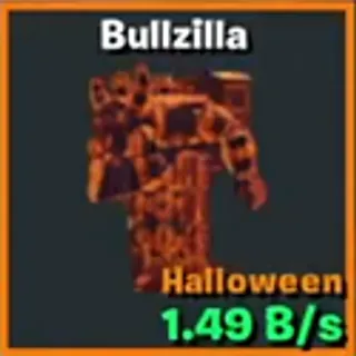 Bullzilla Halloween / Go Up For Brainrots Fortnite