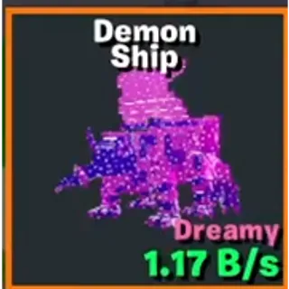 Demon Ship Dreamy Go Up For Brainrots Fortnite