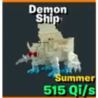 Demon Ship Summer level 400 / Go Up For Brainrots Fortnite