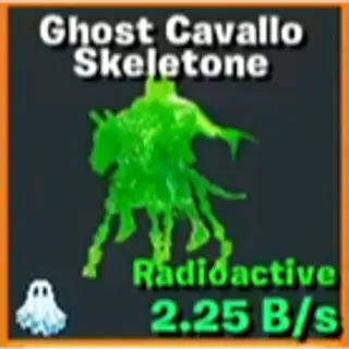 Ghost Cavallo Skeletone Radioactive - Fortnite Go Up For Brainrots
