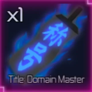 domain master Title | jujutsu infinite 