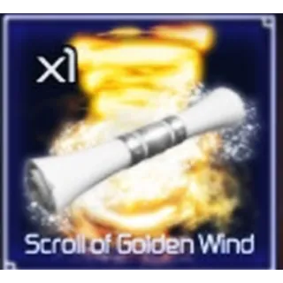 Scroll of golden wind | jujutsu infinite