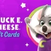 $50.00 USD Chuck E. Cheese Gift Card --- AUTO DELIVERY
