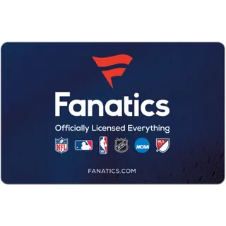 $50.00 USD Fanatics Egift Card  -- AUTO DELIVERY