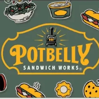 $50.00 USD Potbelly Sandwich Works Gift Card