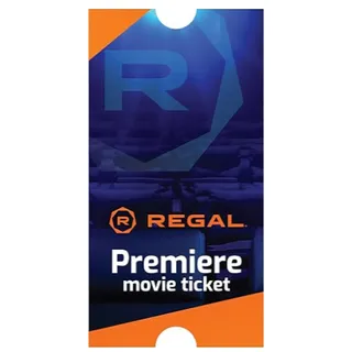 2 x   Regal Premiere Movie Ticket -- AUTO DELIVERY