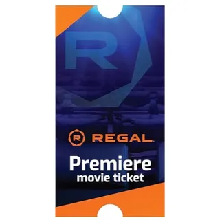 1  Regal Premiere Movie Ticket -- AUTO DELIVERY