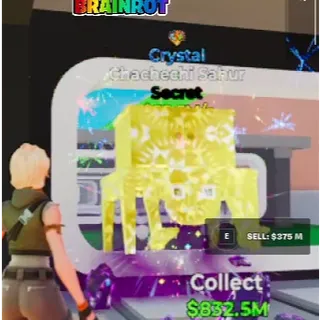 Fortnite Steal The Brainrot Crystal Chachechi Sahur 