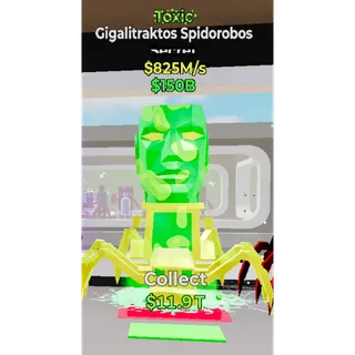 Fortnite Steal The Brainrot Toxic Gigalitraktos Spidorobos