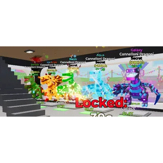 Fortnite Steal The Brainrot 5x Cannelloni Dragoni's