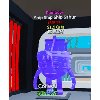 Fortnite Steal The Brainrot Rainbow Ship Ship Ship Sahur