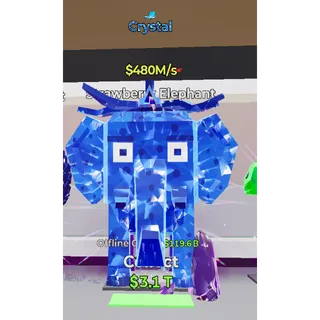 Fortnite Steal The Brainrot Crystal Strawberry Elephant