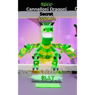 Fortnite Steal The Brainrot 3x Cannelloni Dragonis (Toxic, Ice&Fire, Default)