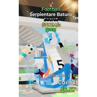 Fortnite Steal The Brainrot Football Serpientare Baturo 792M/s