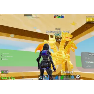 Fortnite Steal The Brainrot Gold Hydragoni Skeletoni Goat
