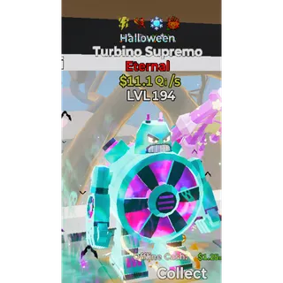 Fortnite Steal The Brainrot Halloween Turbino Supremo
