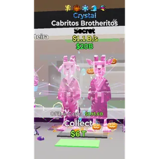 Fortnite Steal The Brainrot Crystal Cabritos Brotheritos