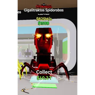 Fortnite Steal The Brainrot Darkness Gigalitraktos Spidorobos