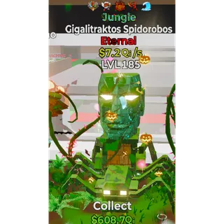 Fortnite Steal The Brainrot Jungle Gigalitraktos Spidorobos