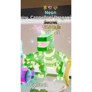 Fortnite Steal The Brainrot Neon Cannelloni Dragoni