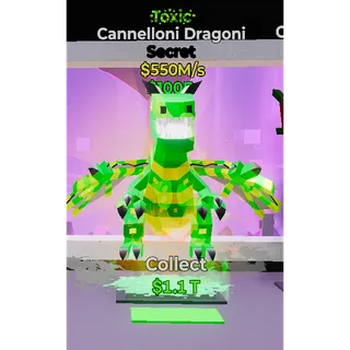 Fortnite Steal The Brainrot Toxic Cannelloni Dragoni