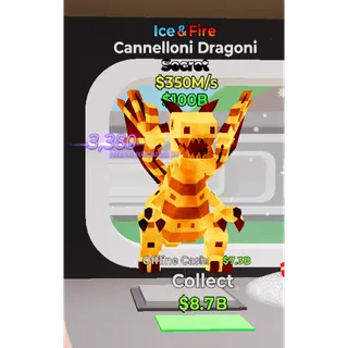 Fortnite Steal The Brainrot Ice & Fire Cannelloni Dragoni